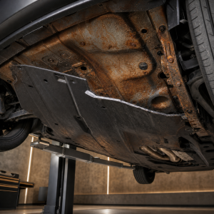 Plastic underbody covers — the hidden rust trap